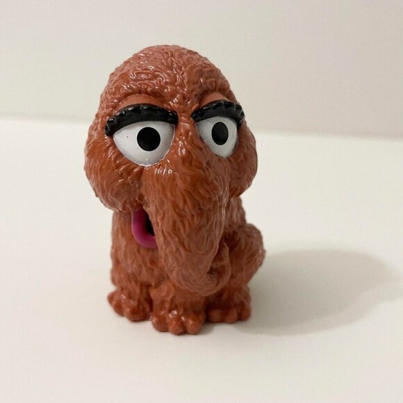 2010 Snuffleupagus Sesame Street Workshop 3 Inch Figure Cake Topper Hasbro PVC - Picture 5 of 14